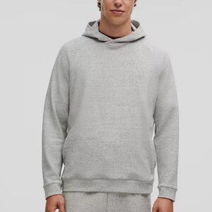 Lululemon Ease The Day Hoodie Heathered Melody Grey/Black M